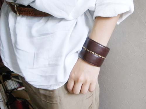 レザーバングル