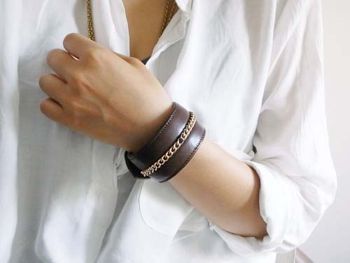 レザーバングル