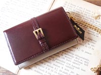 ブラウンレザーの名刺入れ