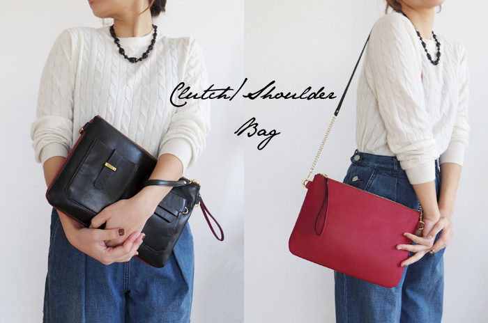 クラッチショルダーバッグ