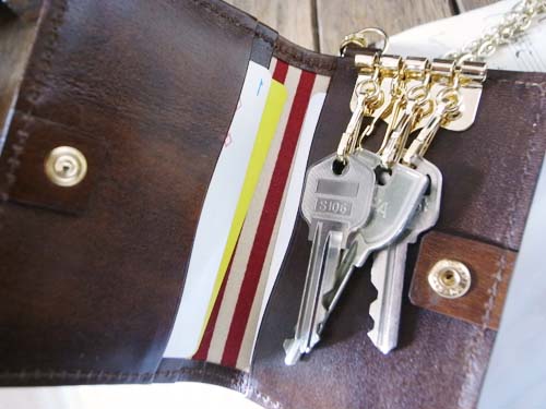 小銭入れ付きキーケース