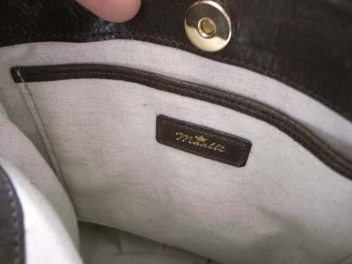 ハンドメイドレザーショルダーバッグ