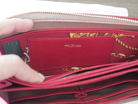 ファスナーウォレット