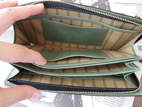 ファスナーウォレット