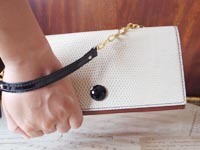 リザード長財布