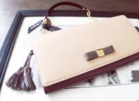 リザード長財布