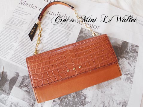 エナメルファスナーウォレット