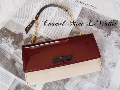 エナメルファスナーウォレット