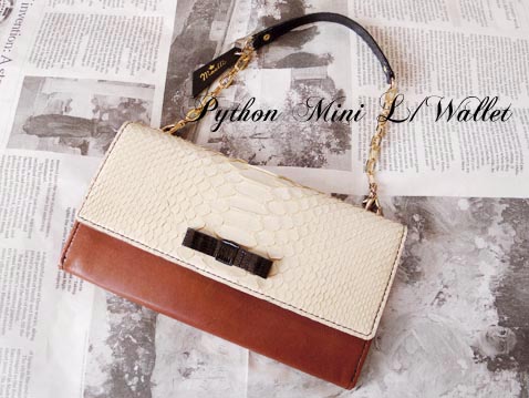 エナメルファスナーウォレット