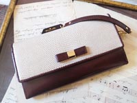 リザード革ミニ財布